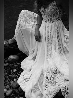 Boho Lace Wedding Dresses